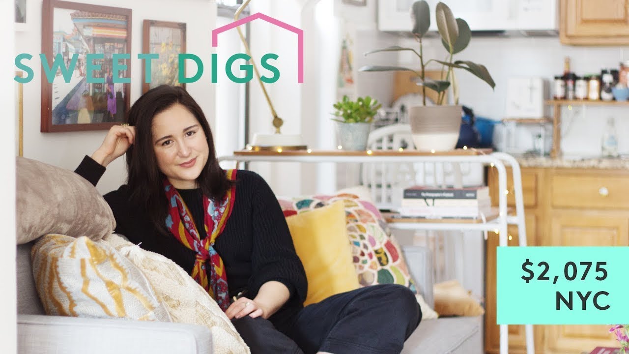 Explore A Charming NYC Apartment With Slanted Floors | Sweet Digs | Refinery29