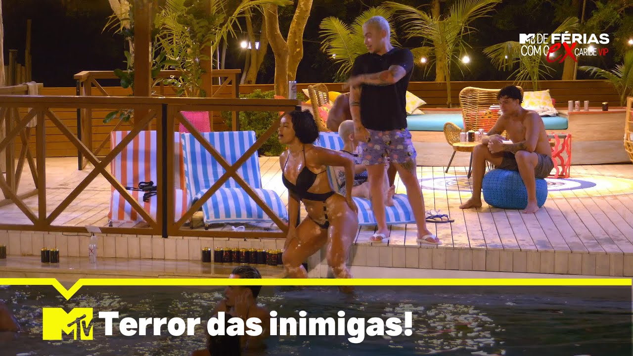 Nat e Matheus têm a primeira brig4 da temporada | De Férias com O Ex: Caribe VIP