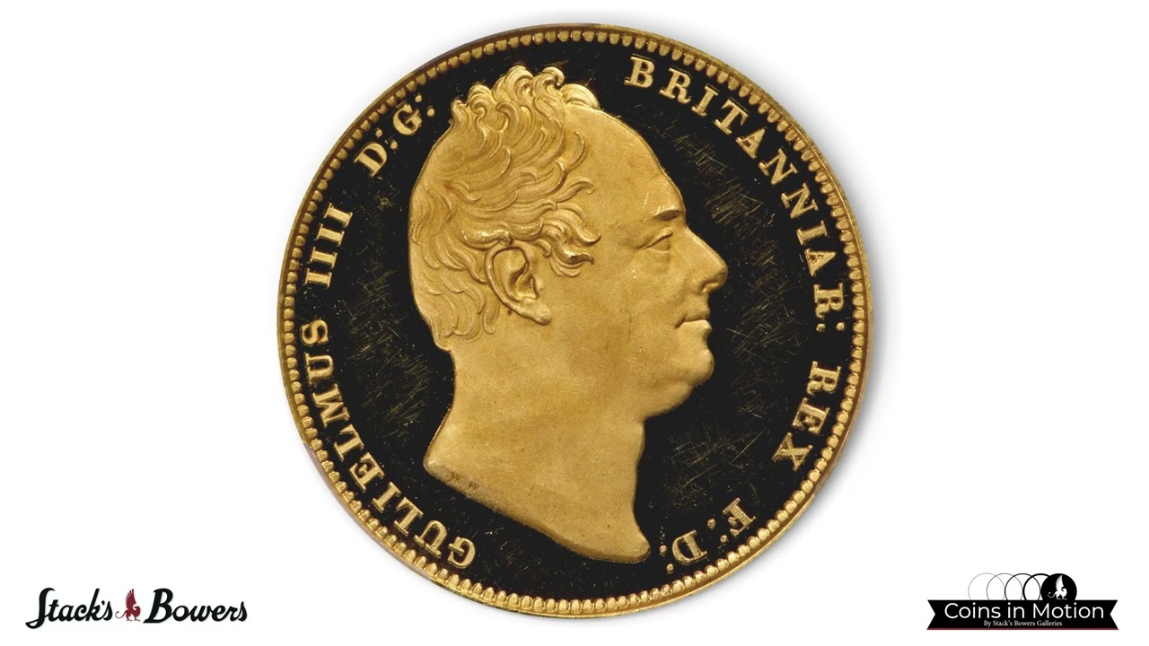 GREAT BRITAIN. 2 Pounds, 1831. London Mint. William IV. PCGS PROOF-64 Deep Cameo.