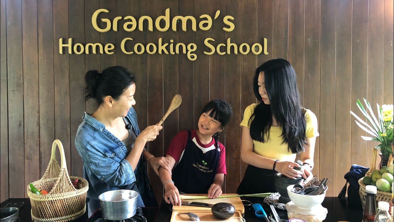 清迈家庭料理课，体验正宗泰式料理，在grandma’s home cooking school 