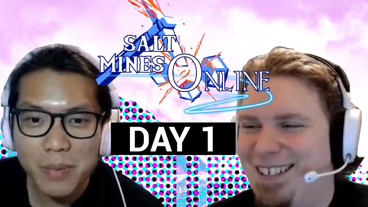 LIVE INTRO to Salt Mines Online Day 1! Featuring Victor Ly & Brad Jones
