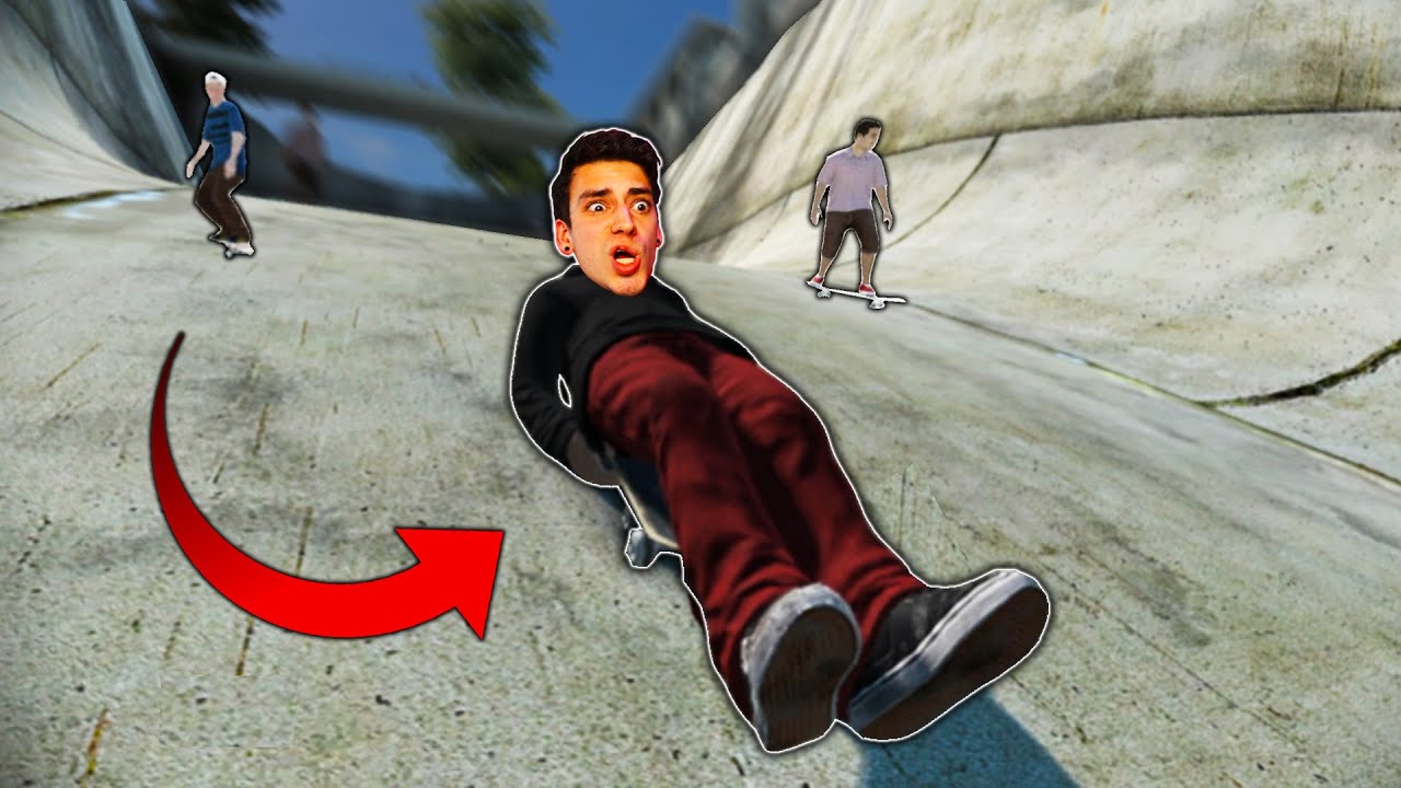 EXTREME DOWNHILL SKATEBOARD RACING! (Skate 3)