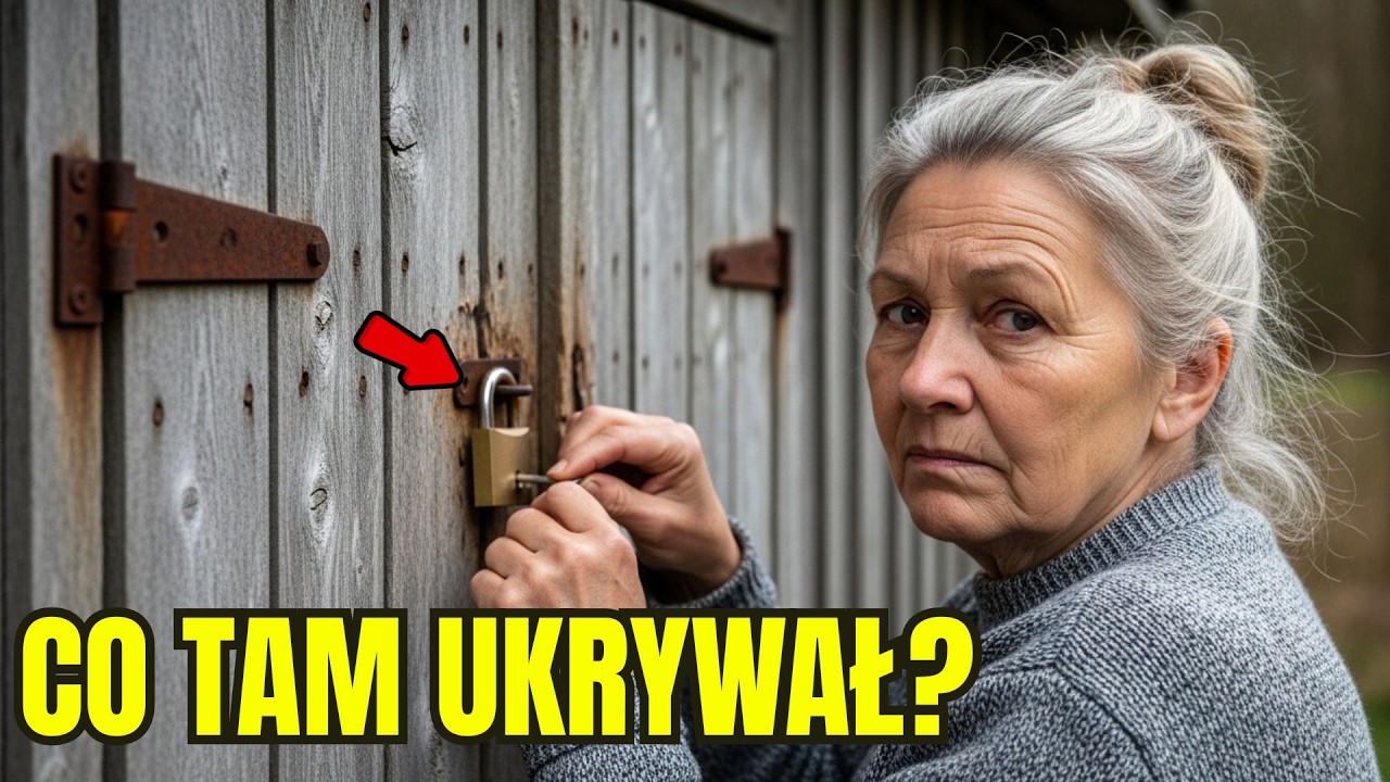 Mąż zabraniał mi wchodzić do szopy przez 35 lat. Po jego śmierci otworzyłam walizkę i KRZYKNĘŁAM