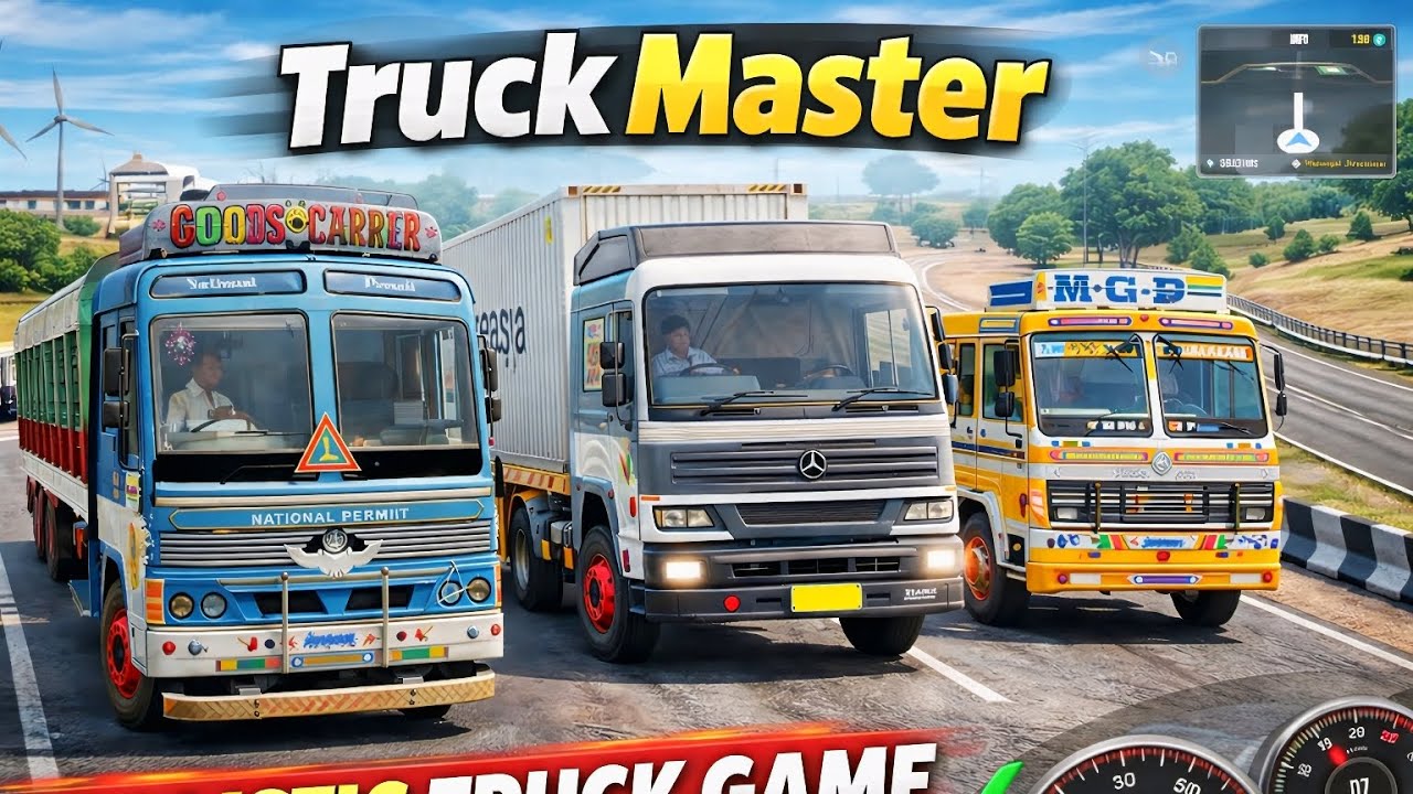 🚛 Truck Master – Ultra Realistic Indian Truck Driving Gameplay | Long Highway Cargo Trip