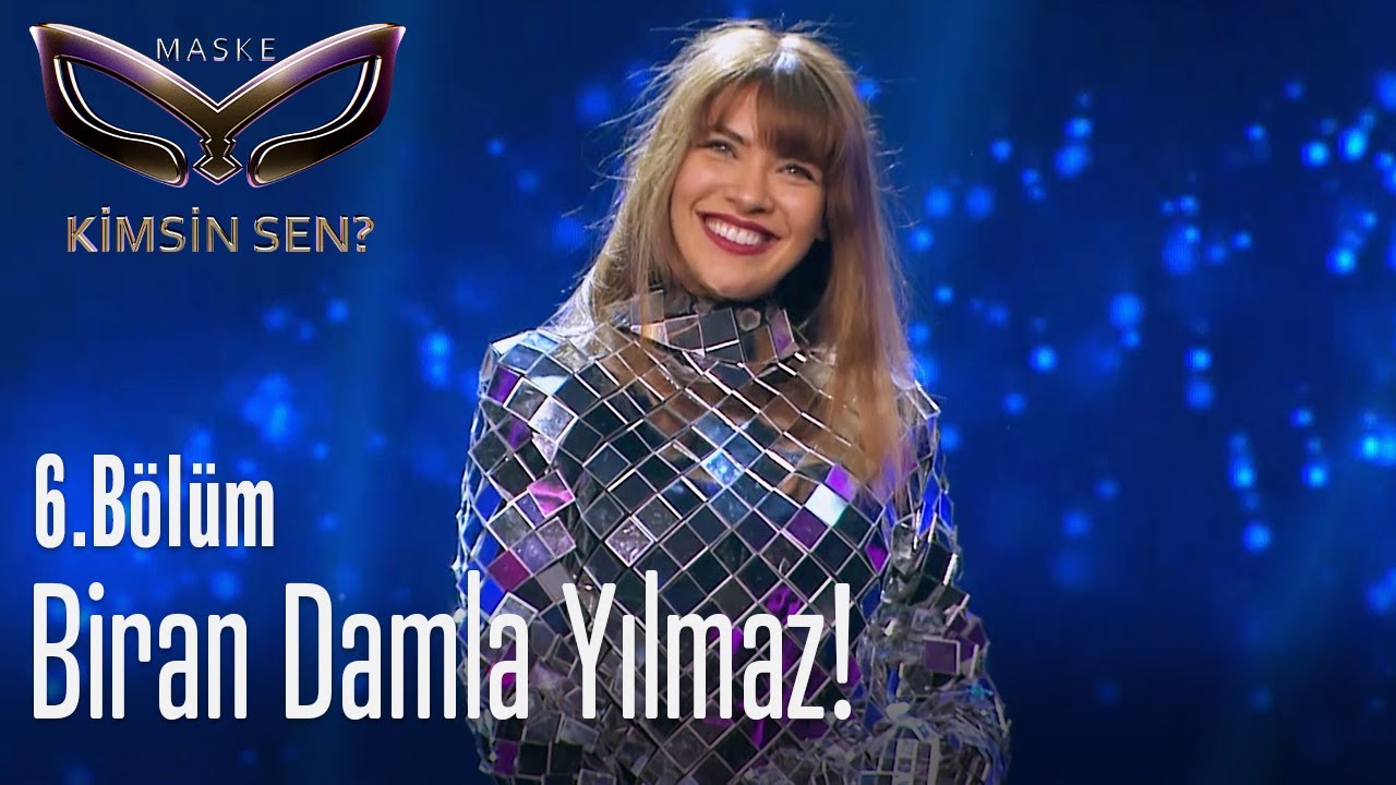 Maskesini çıkartan 6. ünlü Biran Damla Yılmaz oldu! - Maske Kimsin Sen? 6. Bölüm