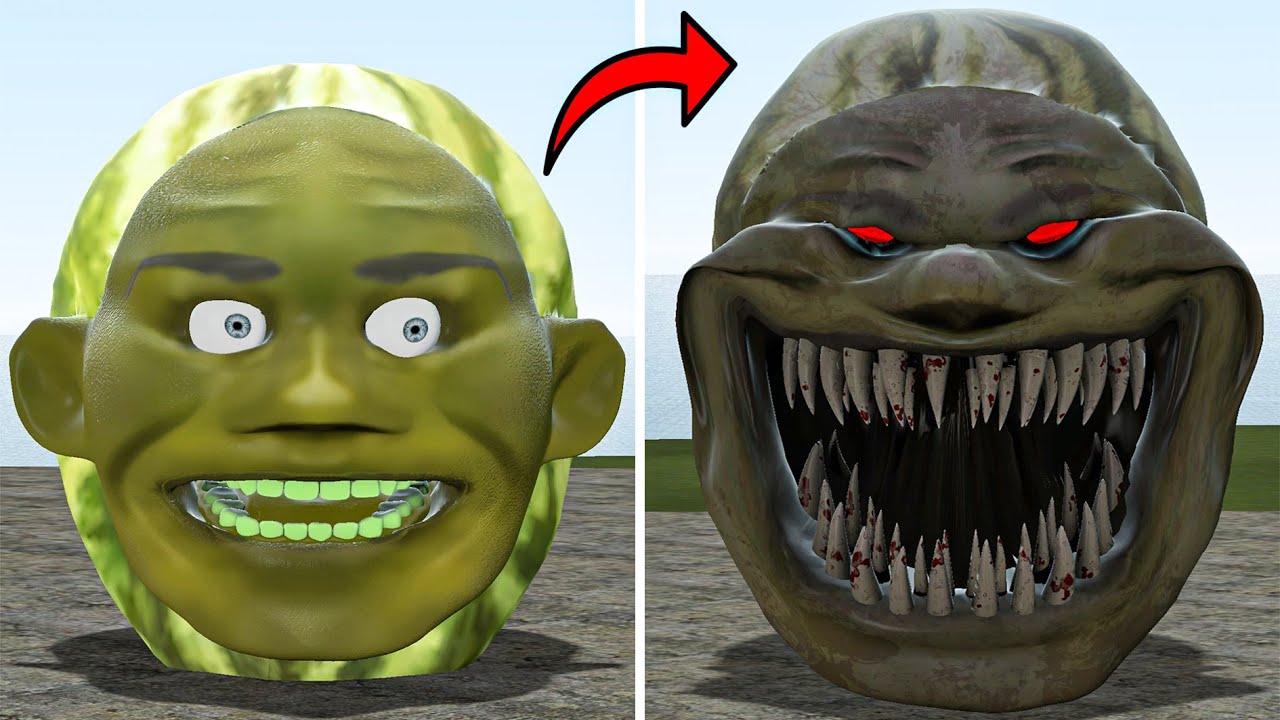 NEW EVOLUTION OF CURSED LIN GANG MELON EATER In Garry's Mod