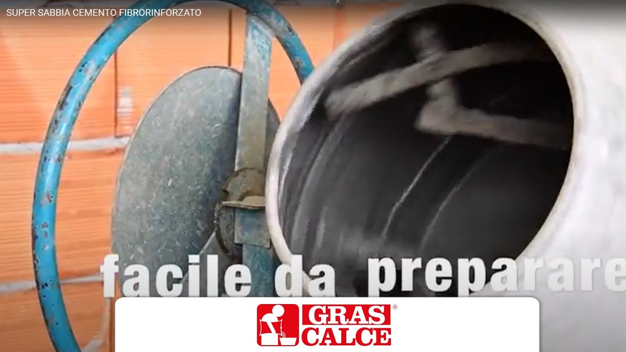 SUPER SABBIA CEMENTO FIBRORINFORZATO
