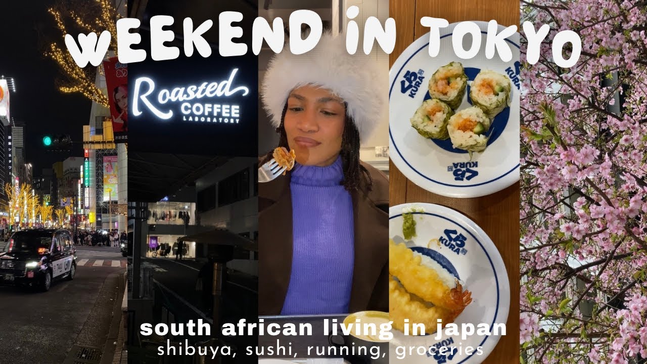 spend the weekend with me in tokyo 🇯🇵 | south african living in japan