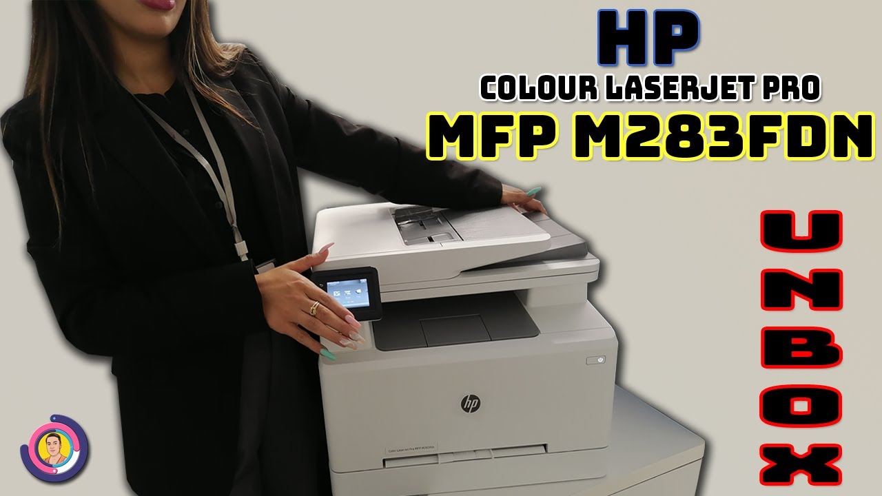 HP Color LaserJet Pro MFP M283fdn A4 Color Multifunction Laser Printer