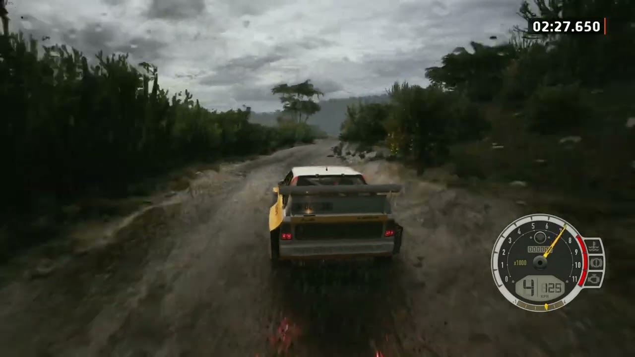 WRC Audi Quattro GrB Safari Rally Kenia Storm