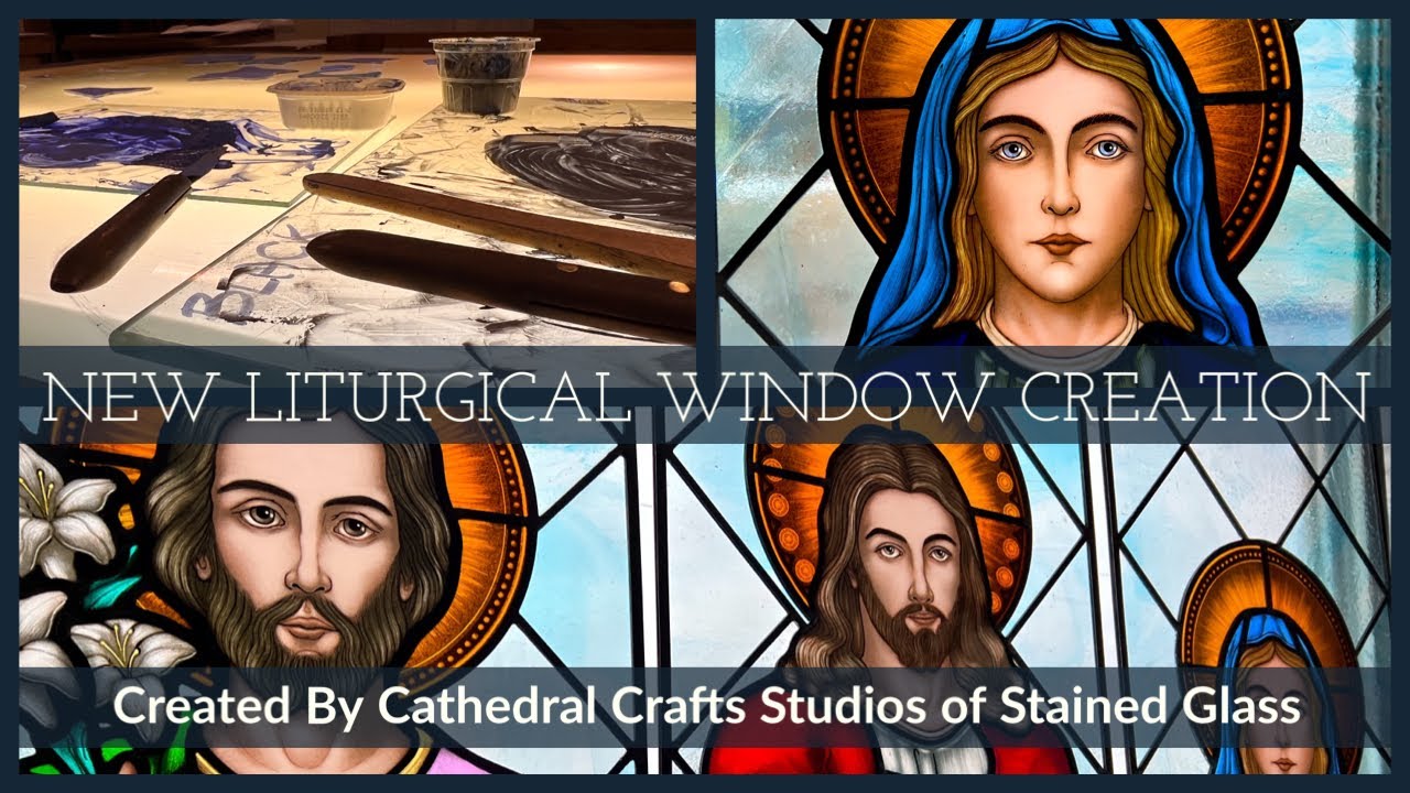 New Liturgical Stained Glass Window Creation