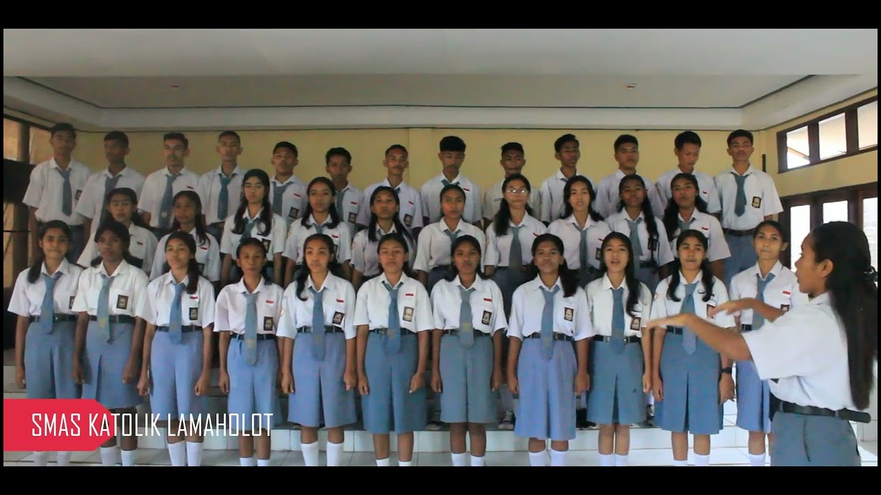 LAGU GUGUR BUNGA-LOMBA PADUAN SUARA-TINGKAT SMA/SMK SE-PROPINSI NTT-SMAS KATOLIK LAMAHOLOT