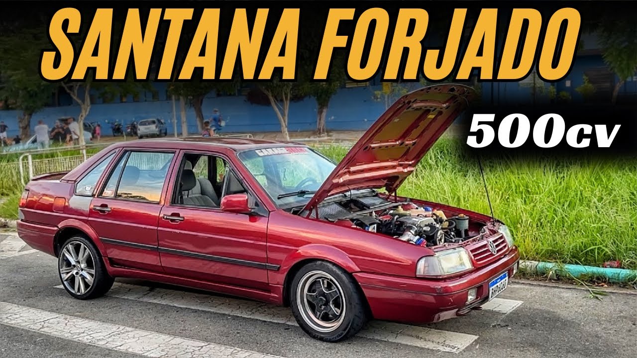 VW SANTANA 2.0  TURBO - 500 CAVALOS - FORJADO - GARAGE RACE