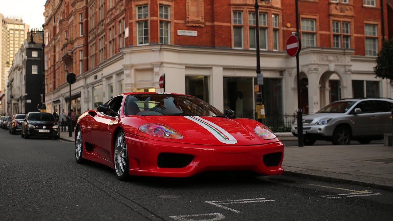 Insane sounds, revs and tunnel runs, riding in the Ferrari 360 Challenge Stradale