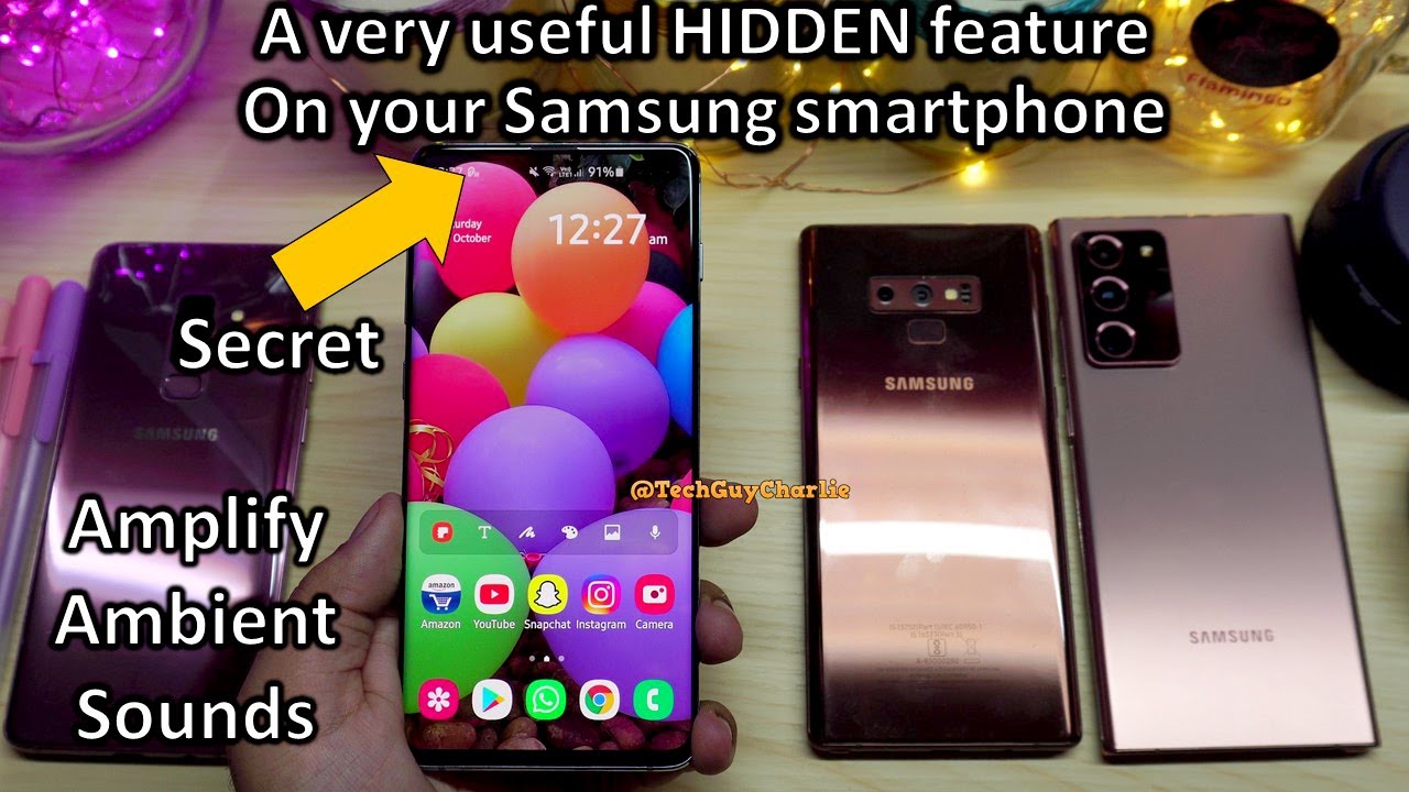 Полезная СКРЫТАЯ функция на вашем телефоне Samsung (Усиление окружающих звуков)