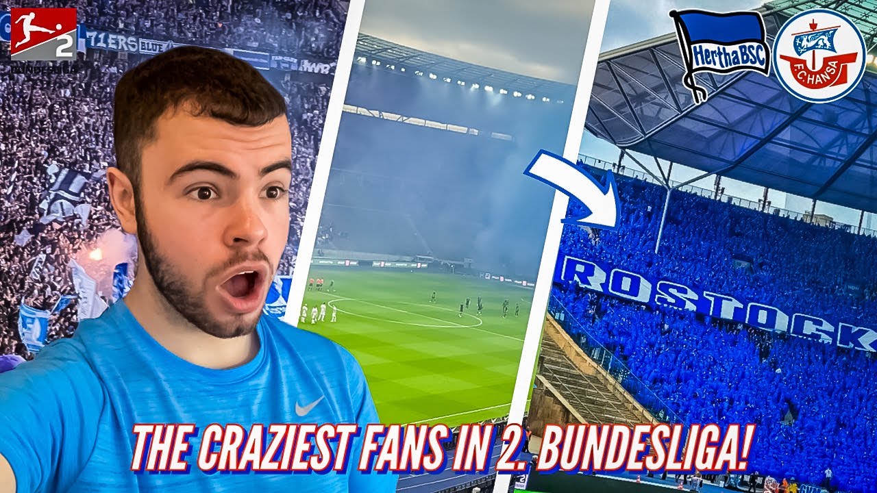 20,000 HANSA ROSTOCK FANS *TAKE OVER* BERLIN!!! | 4-0 | Hertha BSC vs Hansa Rostock - Matchday Vlog
