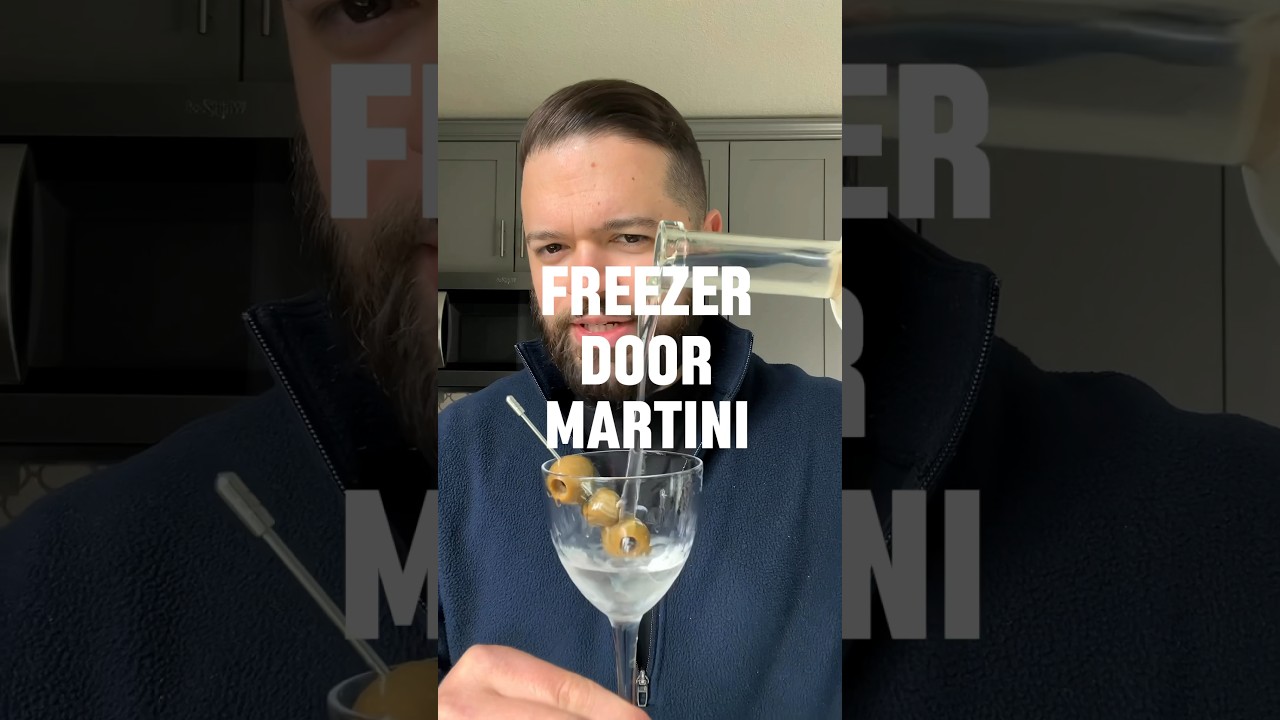The Coldest Martini you&rsquo;ll ever drink! #cocktail #drink #recipe