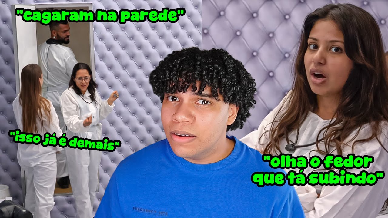 CAGARAM NA PAREDE DO BBB KKKKK