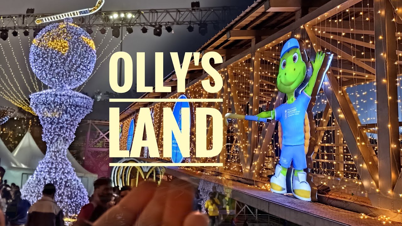 Welcome to Olly's Land || Hockey World Cup 2023 Decorations || Rudra Swarup