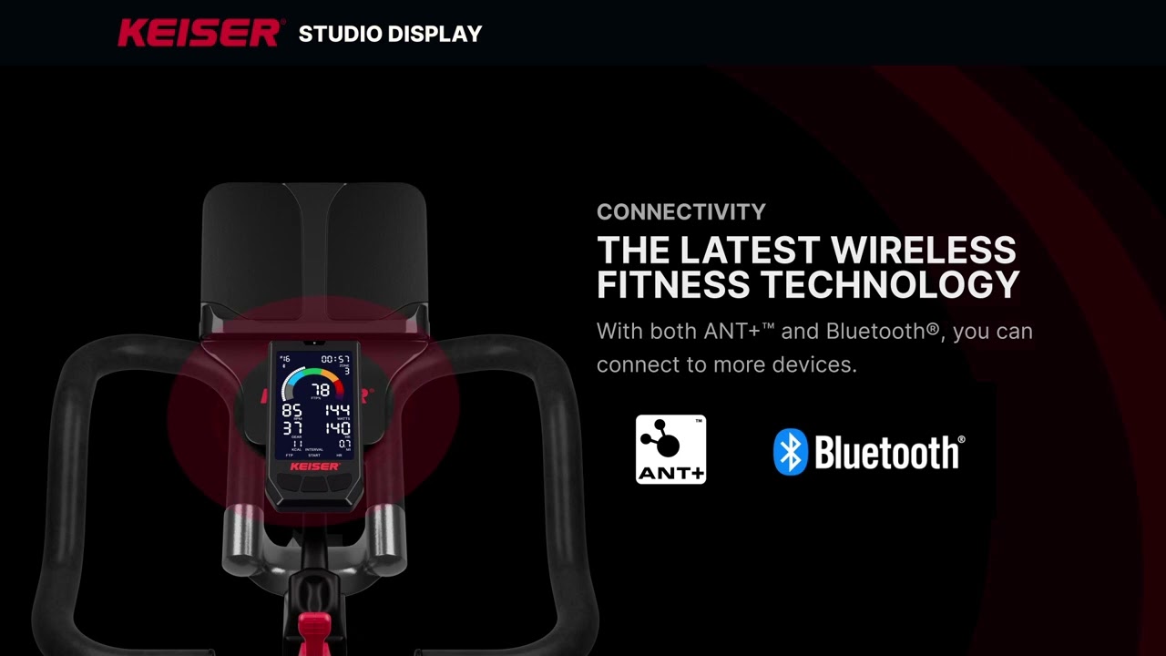 Guided Tour: Keiser M3i Indoor Cycling Display