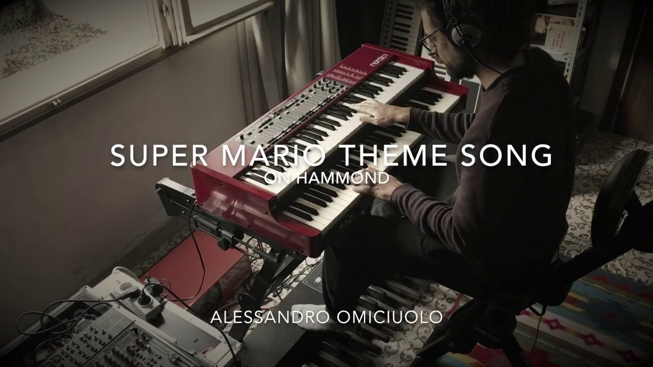 Super Mario jazz organ (nord C1)