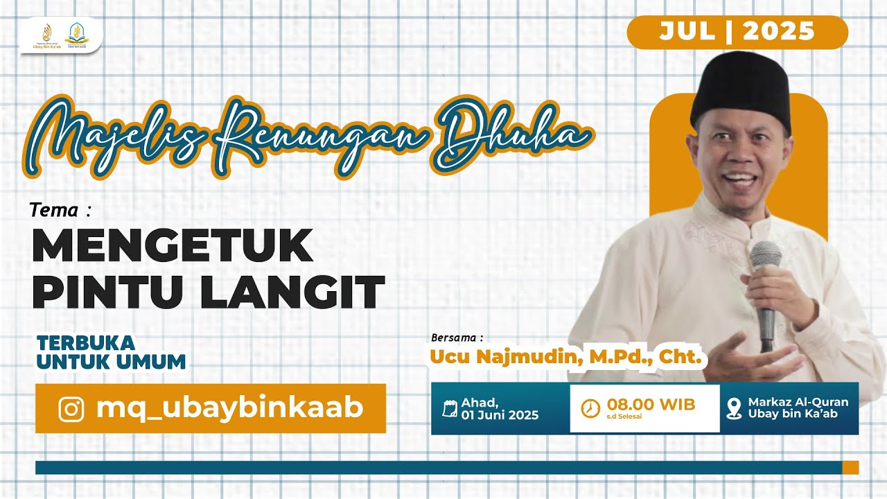 🔴 LIVE | MENGETUK PINTU LANGIT - MAJREHA | Majelis Renungan Dhuha