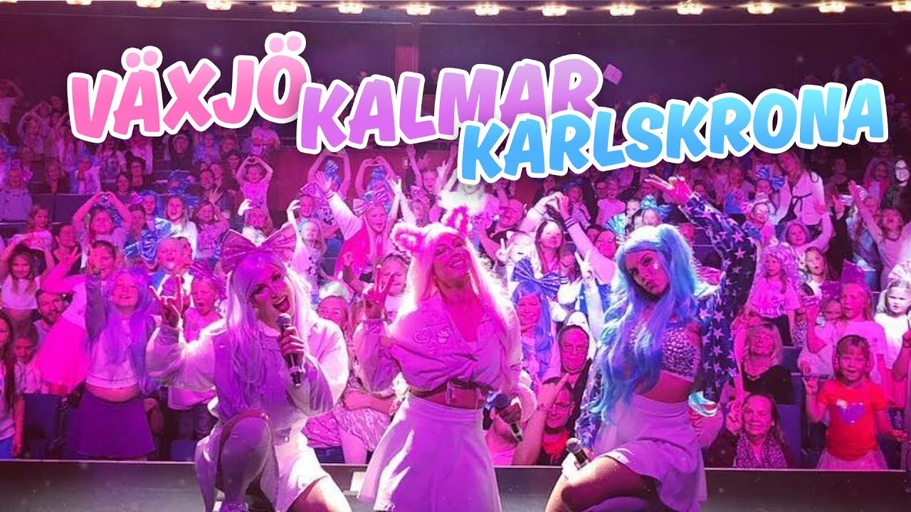 VÄXJÖ + KALMAR + KARLSKRONA VLOGG – L-O-V-E TOUR