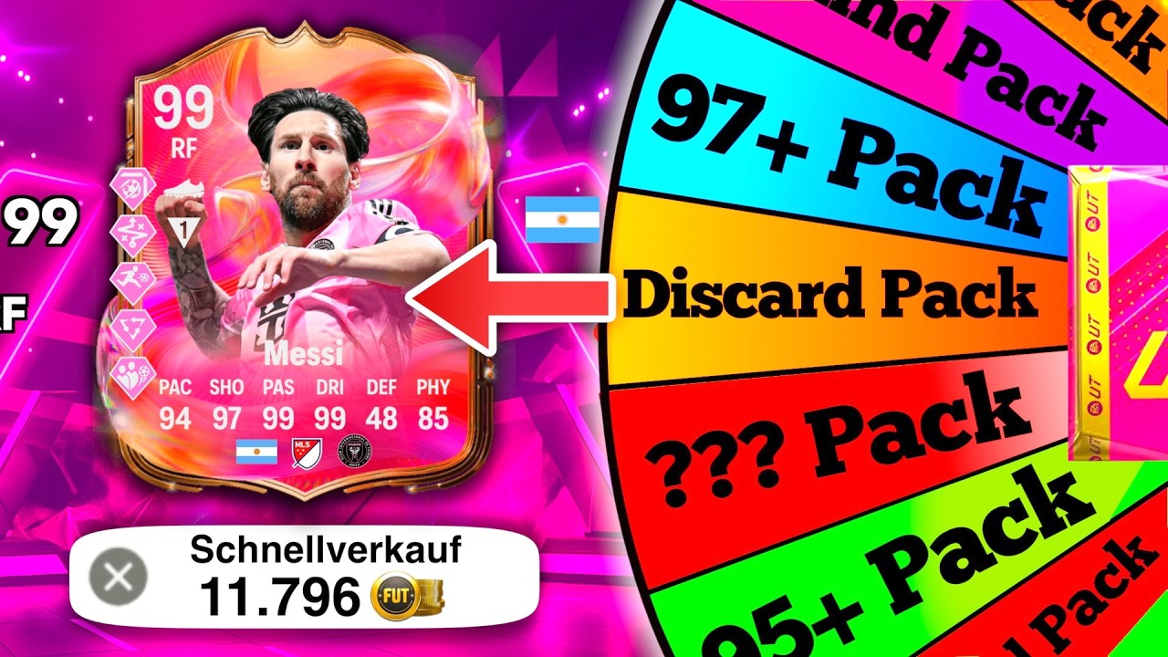 FUTTIES Pack Opening - ABER das GLÜCKSRAD bestimmt ALLES! 👀🍀 *eskaliert*