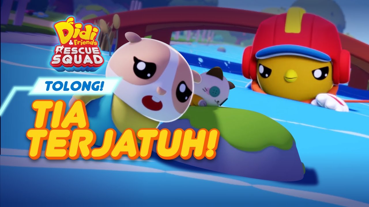 Tolong! Tia Terjatuh! I Episod 6 I Didi & Friends Rescue Squad I Cerita Terbaharu Didi