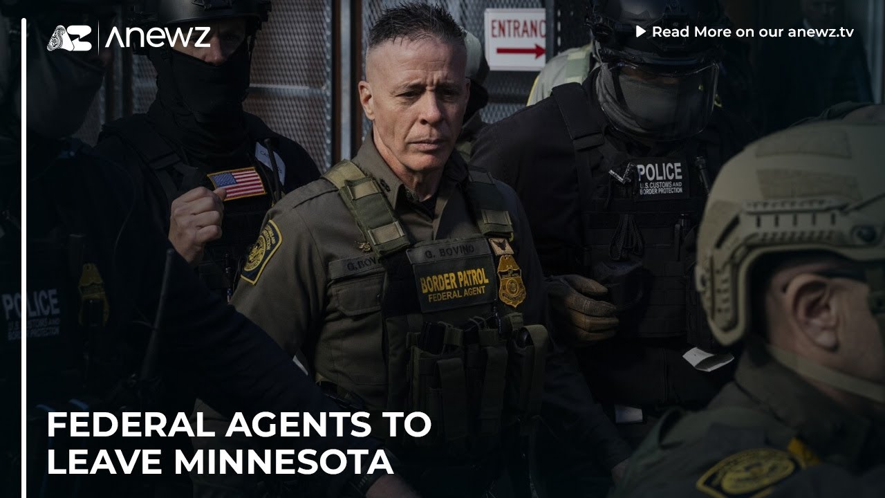 Federal agents to leave Minnesota