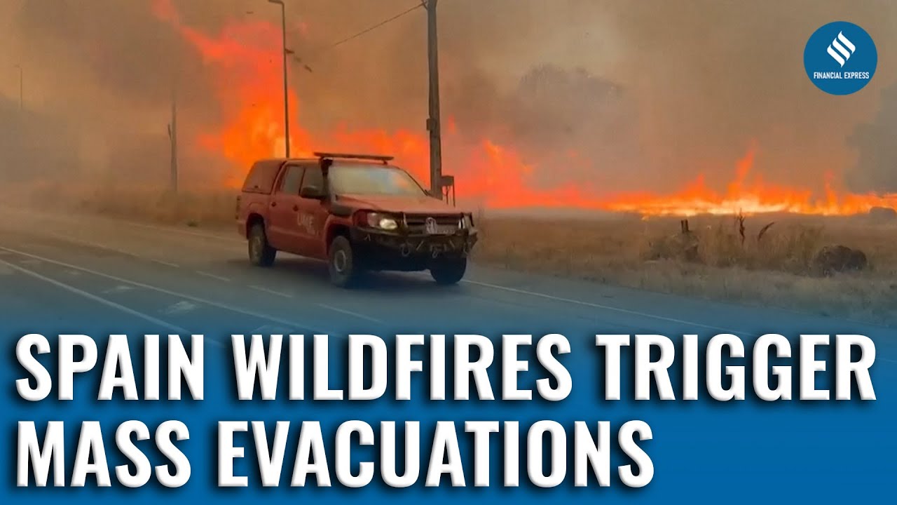 Spain Wildfires Force 1,400 to Evacuate — Las Médulas World Heritage Site Threatened