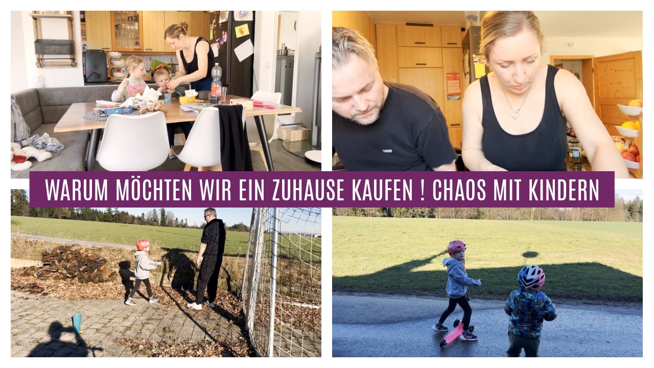 IMMER AKTION MIT KINDERN / ALLES WIRD GUT 💜DAILY VLOG
