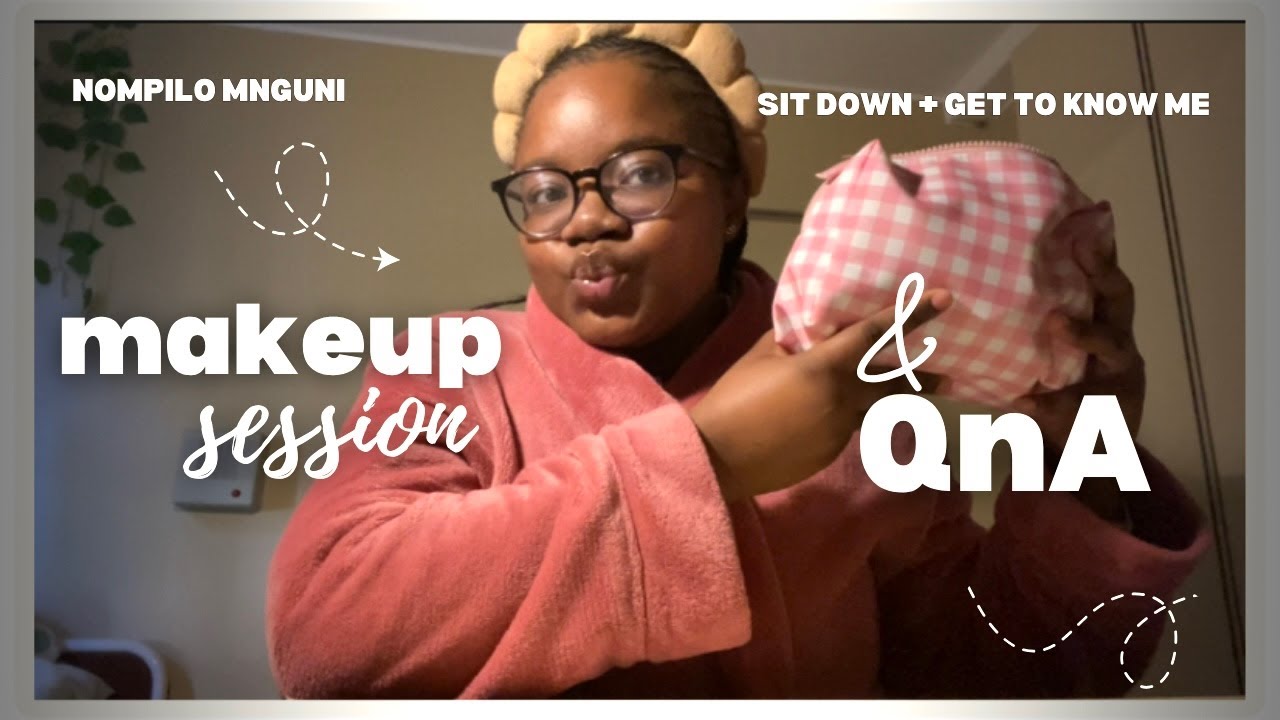 Sit down and do BEGINNER level makeup with me🦋+ GET TO KNOW ME QnA