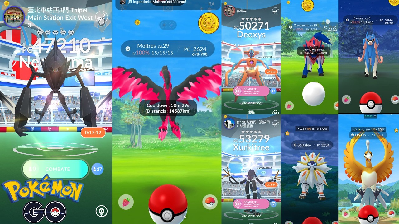 💯✨✈️Invitaciones a Incursiones Engel Pok&eacute;mon GO + Shinycheck Coordenadas Aves de Galar y Legendarios