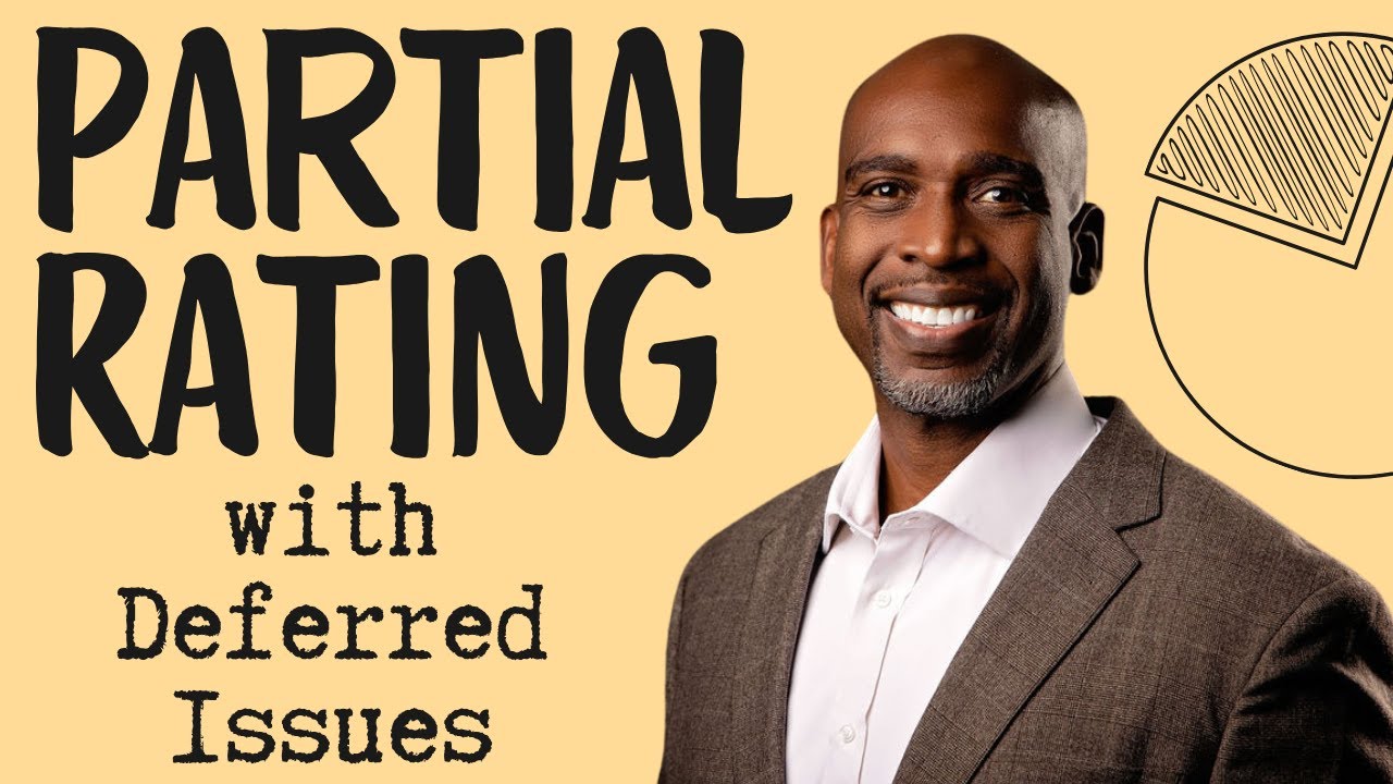 Частичная оценка инвалидности по делам ветеранов с отложенными проблемами. Что это значит?