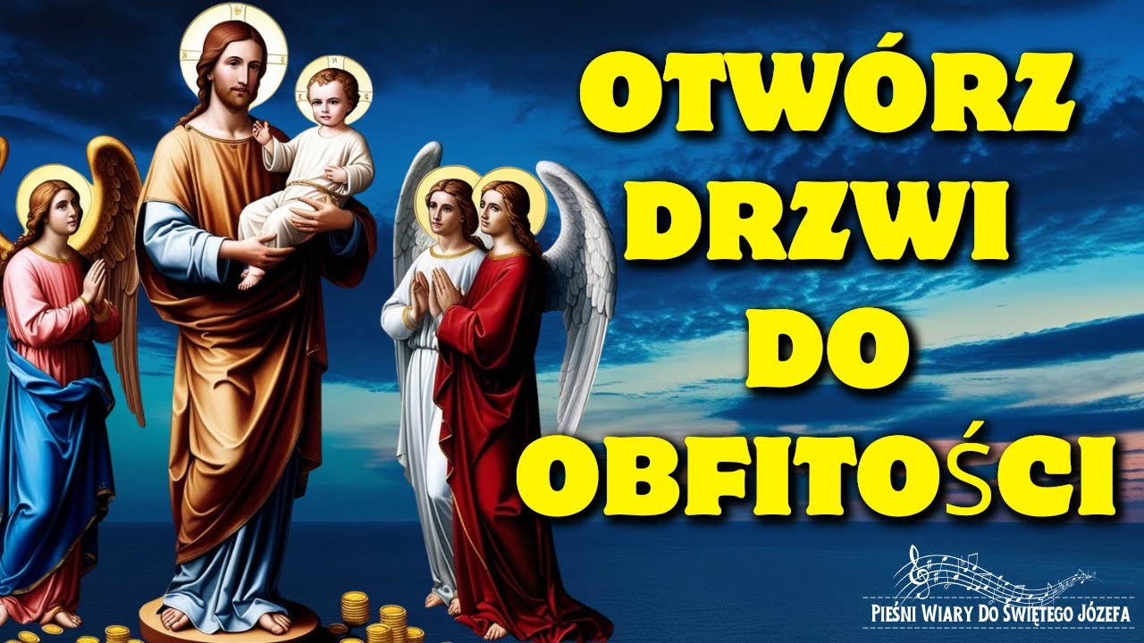 🎶💰Św. Józef i Trzej Archaniołowie – Potężna Pieśń na Przyciągnięcie Prosperity!
