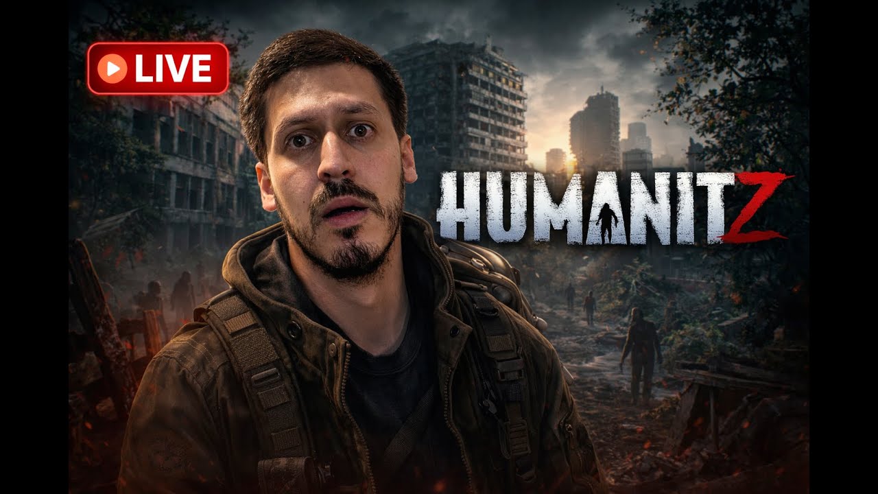 [🔴AO VIVO] UM INICIANTE NO HUMANITZ 🧟‍♂️ | Aprendendo a Sobreviver