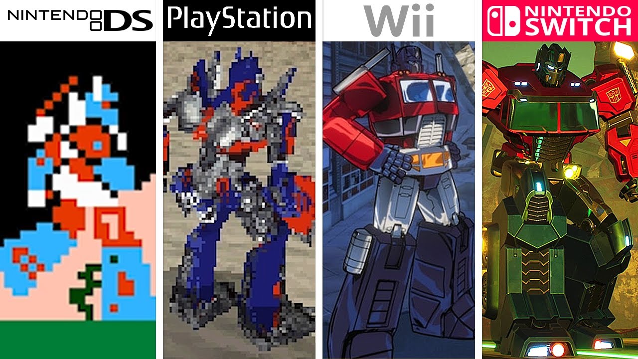Evolution Of Transformers Games (1985 - 2024)