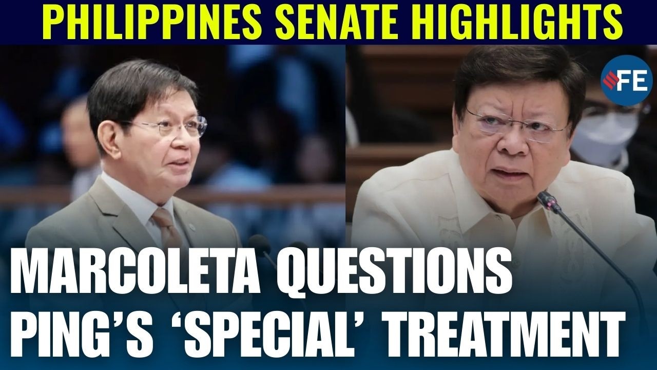 Philippines Senate Drama: Marcoleta Asks Why Ping Is ‘Too Special’ Compared To Him | Philippines