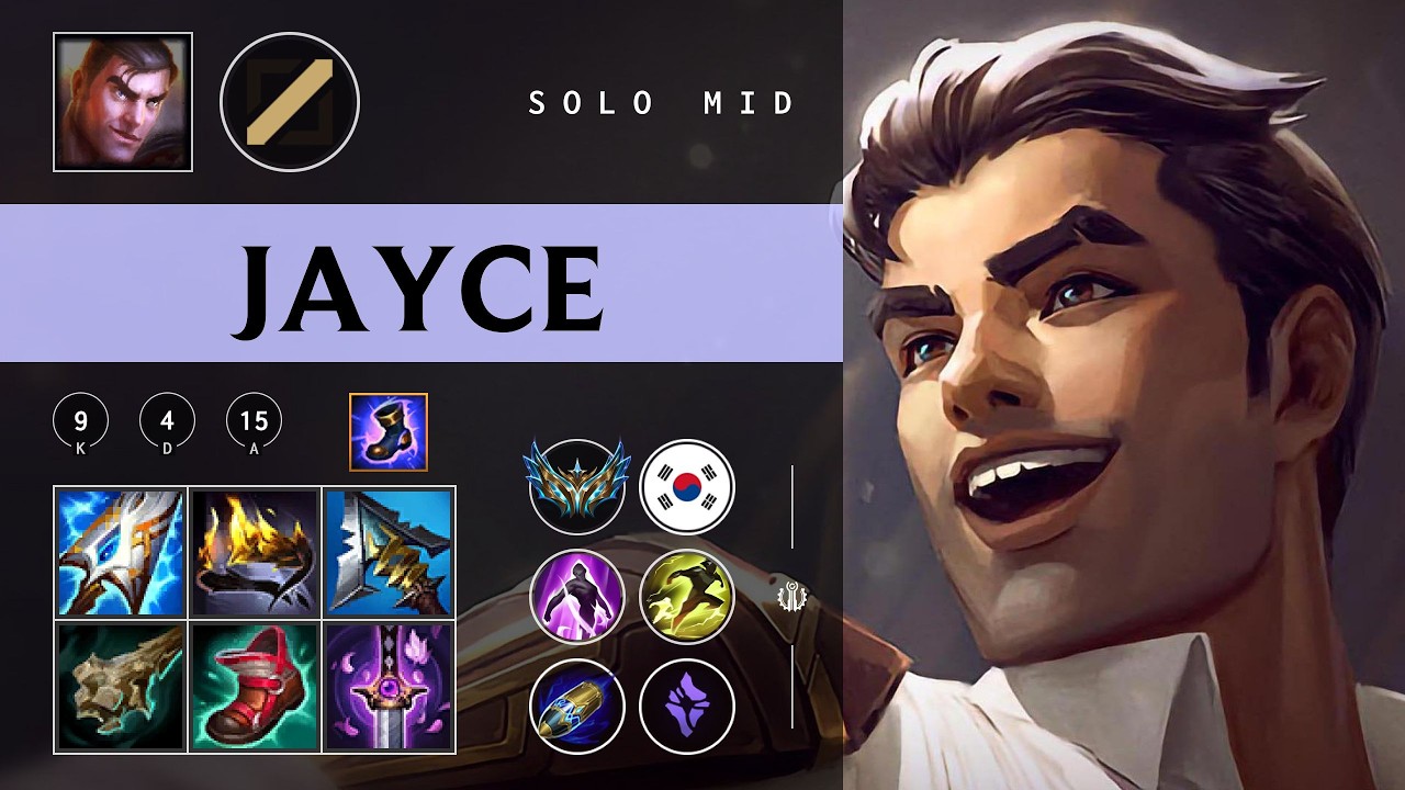 Jayce Mid vs Hwei - KR Challenger Patch 26.06