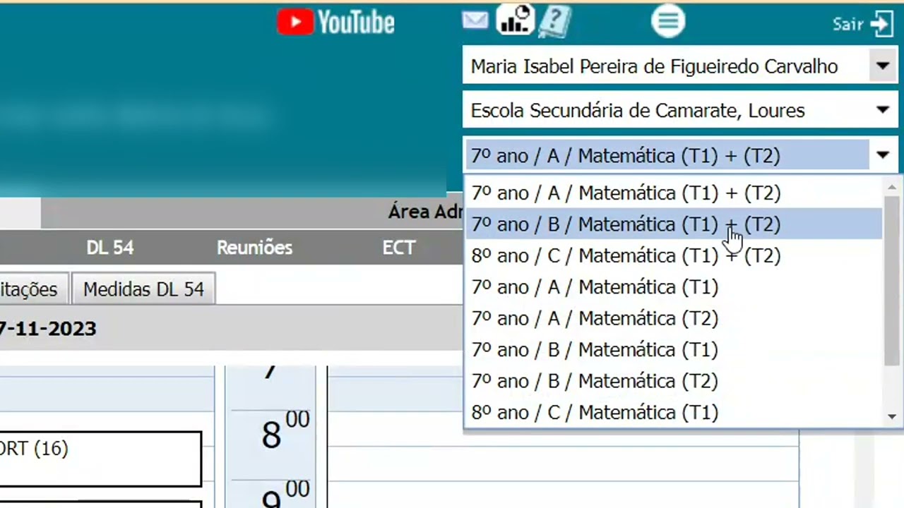 INOVAR - Marcação de testes   AGENDA