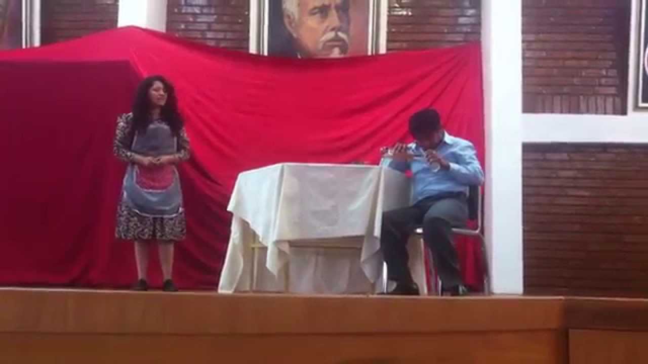 dramatización de un alcoholico