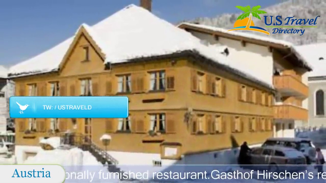 Hotel Gasthof Hirschen - Bezau Hotels, Austria