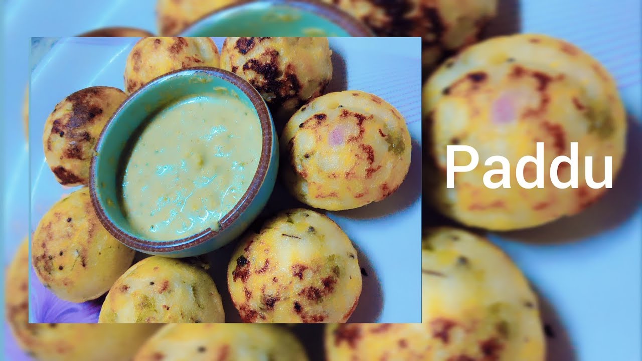 Instant Paddu Recipe | Easy for  Breakfast |Vegetable Paddu😋🤩 #Cooking #food # #tasty #paddu  