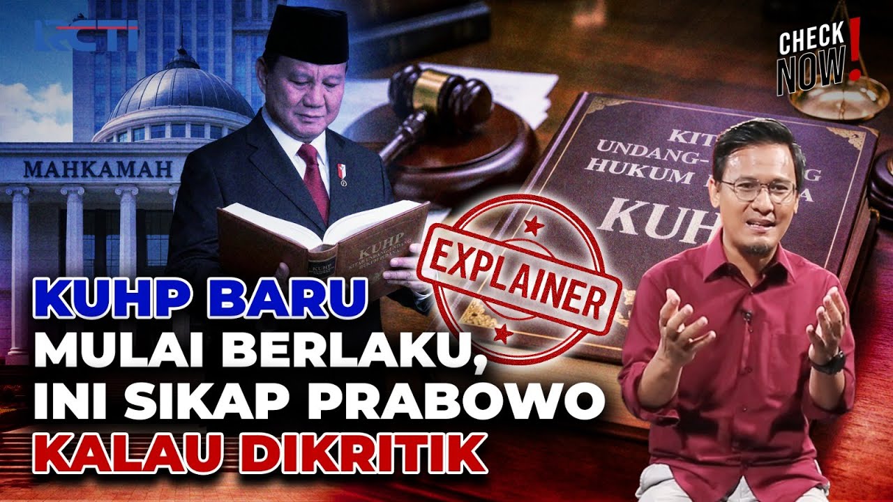KUHP Baru, Prabowo Siap Dikritik Asal Bukan Fitnah | CHECK NOW !!!