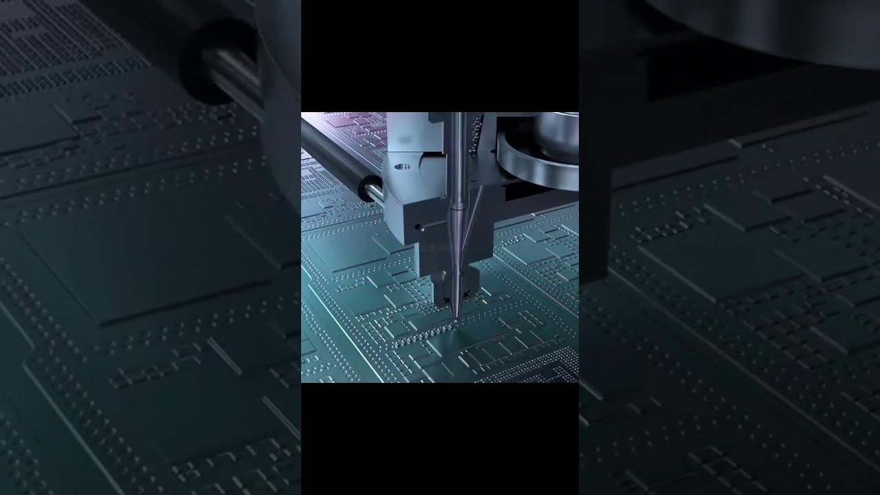 Automated BGA Laser Reballing Service #shorts