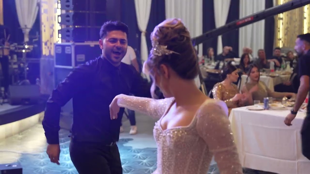 امين كيوف بحفل امير واصاله حلبي داليه الكرمل الجزء 5