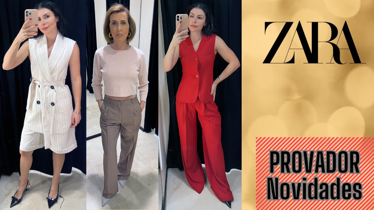 NO PROVADOR ZARA | COLEÇÃO NOVA | ENCONTREI O LOOK PERFEITO 🌹😍
