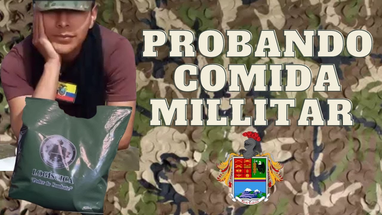 Probando comida militar ECUADOR. QUITO