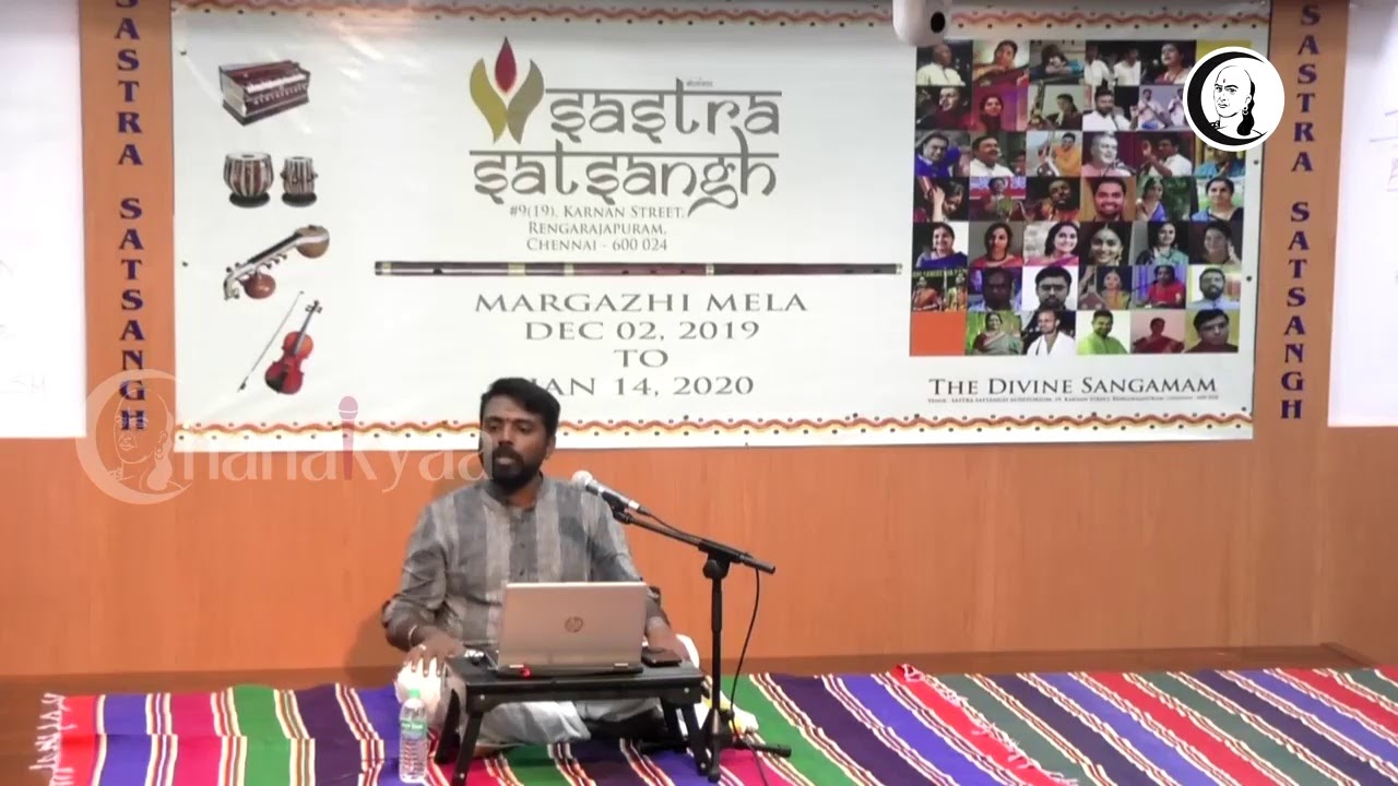 Shri. Madhusudhanan Kalaichelvan|Sastra Satsangh's Margazhi Mela Live